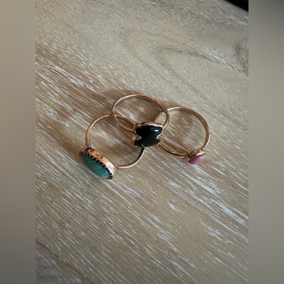 TOUS Vermeil set of 3 rings - Picture 2 of 2